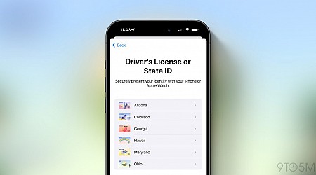 Apple begins rolling out support for IDs in Wallet to its seventh state