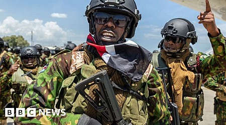 Kenyan police taunted as they square up to Haiti's gangs