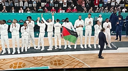 Mike Tirico Draws Criticism For Palestinian Flag Gaffe During Men’s Basketball Olympics Awards Ceremony