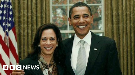 Obama's speech latest chapter in two-decade Harris relationship