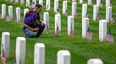 Trump's Arlington Cemetery video may be illegal. And, Harris' 1st sit down interview