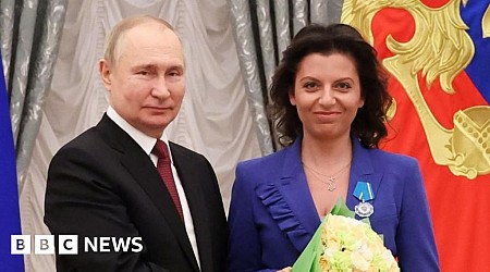 Who is Margarita Simonyan, Putin's propagandist-in-chief sanctioned by US?