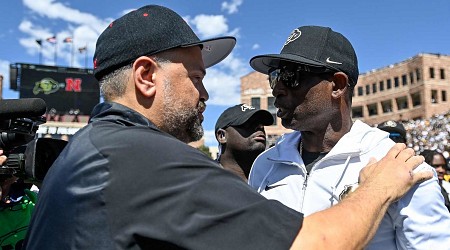 Colorado's Deion Sanders Downplays Tension with Matt Rhule, Nebraska Before Rematch