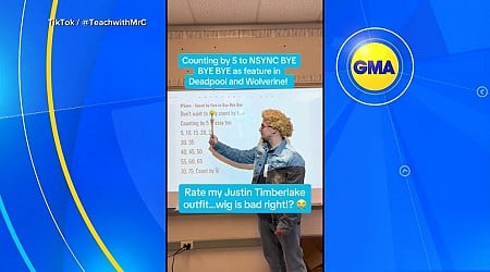 WATCH: Teacher uses pop songs to teach elementary students