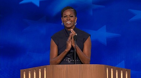 WATCH: Michelle Obama at the DNC: 'Hope is making a comeback'