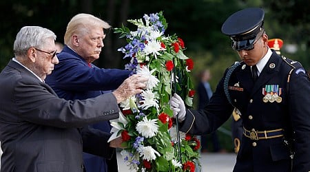 Arlington National Cemetery officials confirm an 'incident' during Trump's visit