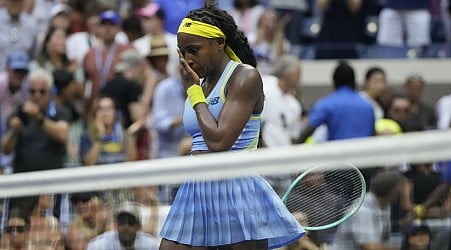 Coco Gauff loses at the U.S. Open to Emma Navarro, ending her title defense