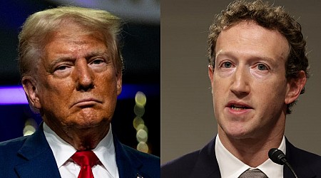 Trump says Mark Zuckerberg told him there's 'no way I can vote for a Democrat' after the assassination attempt