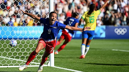 USWNT edges Brazil to win 1st gold since 2012