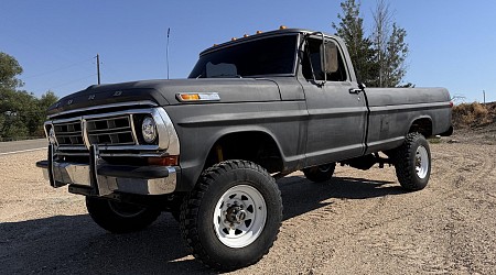 1970 Ford F-250 Custom Highboy 4×4 4-Speed at No Reserve