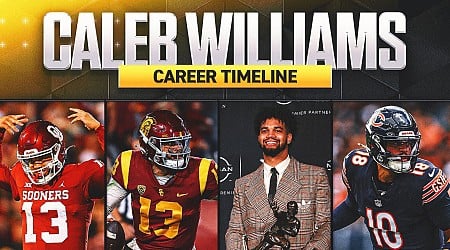 Caleb Williams career timeline: QB's journey from top recruit to Bears' would-be savior