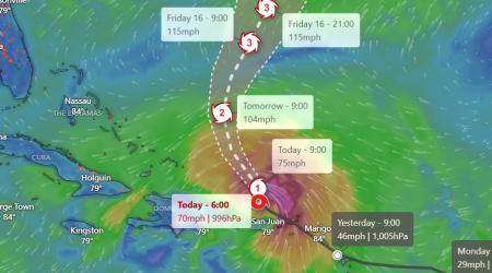 Ernesto Poised to Become Hurricane: Track Its Path