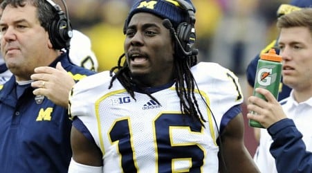 Denard Robinson and Braylon Edwards are among former Michigan players suing NCAA and Big Ten Network