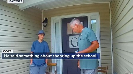 Bodycam video shows accused Georgia school shooter and his father interviewed by police in 2023