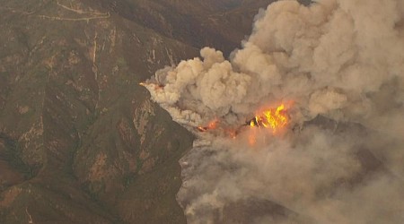 Airport Fire in Orange County's Trabuco Canyon keeps growing as 3 wildfires burn across Southern California