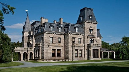 Inside Chateau-sur-Mer, an Italianate-style villa known for its extravagant parties during the Gilded Age