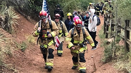 Manitou Springs Fire Department honors 9/11 fallen first responders through Incline Climb