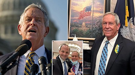 GOP congressman Joe Wilson hospitalized with 'stroke-like symptoms' after collapsing at DC event