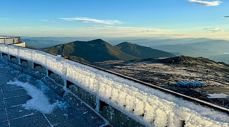 First measurable snowfall of the season arrives on Mt. Washington