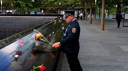 Biden, Harris; Trump, Vance attend 9/11 ceremony in New York