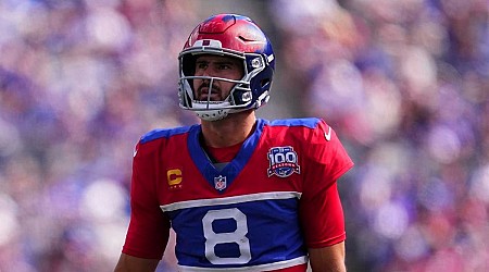 Giants' Daniel Jones says he's 'not easily offended' after being heckled by angry fans following Week 1 loss