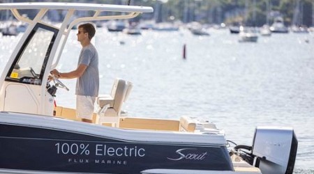 Do water and electricity mix? Rhode Island company bets that formula is the future of boating.