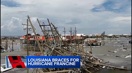 Hurricane Francine will continue to strengthen on its collision course with Louisiana