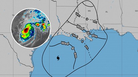 Hurricane Francine: Arrival Map As Areas To Be 'Uninhabitable for Weeks'