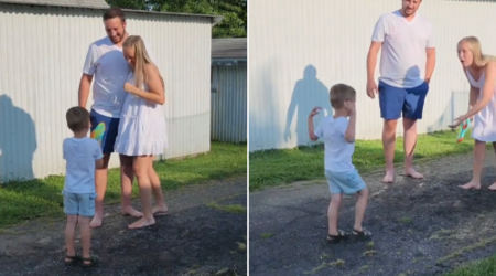 Water Pistol Gender Reveal Ends in Tears for Older Sibling: 'Not Happy'