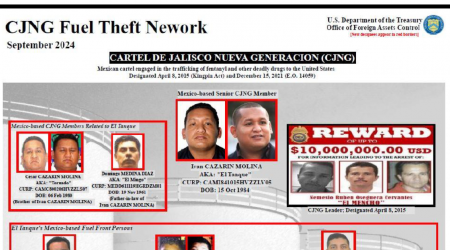 Man dubbed "The Tank" accused by U.S. of leading fuel theft ring for ruthless Mexico cartel