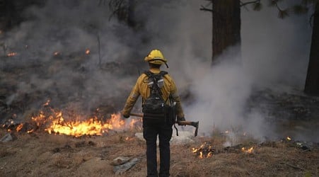 Firefighters hope cooler weather will aid their battle against 3 major Southern California fires