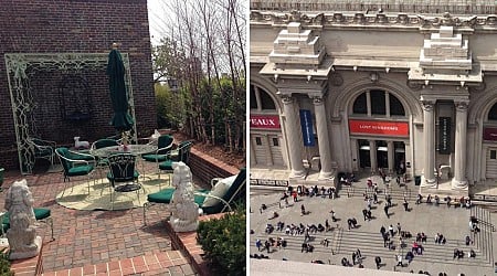 Historic UES rooftop garden overlooking Met faces coop battle