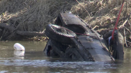 Skeletal remains inside car found by fishermen in Illinois river identified as men who disappeared in 1976