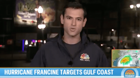 Ticker: News Networks Prepare for Hurricane Francine