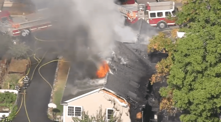 Quincy, MA fire burning Thursday: WATCH LIVE