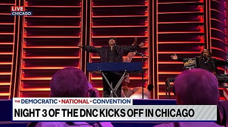 WATCH: FULL SPEECH: Stevie Wonder addresses DNC before performing 'Higher Ground'