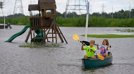 Francine pummels Louisiana as Category 2 hurricane