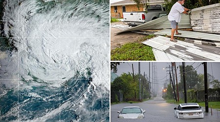 Ferocious Francine slams Louisiana, ripping roofs from buildings, trapping residents amid rising floodwaters