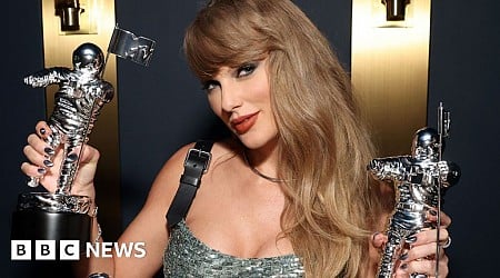 Swift makes MTV history while Katy Perry sparkles