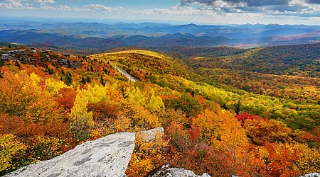 When fall foliage will be at peak color in North Carolina in 2024