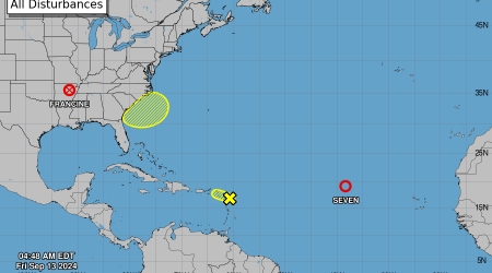 Will we see Tropical Storm Gordon today? Here's what the NHS is tracking, plus Polk's forecast