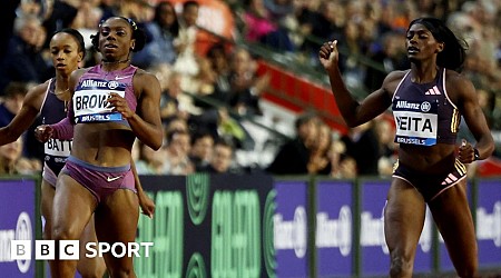 GB's Neita second in 200m at Diamond League finale