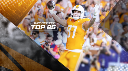 Tomorrow's Top 25 Today: Tennessee, Oregon tick up amid shuffling within top 10 of college football rankings