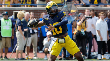 Michigan names Alex Orji starting QB: Wolverines make significant change on offense ahead of USC showdown