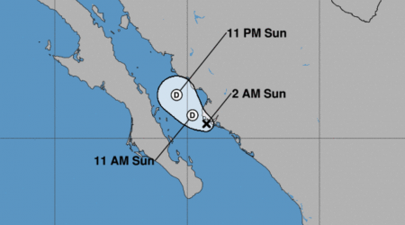 Ileana weakens to tropical depression as it heads toward Sinaloa, Mexico