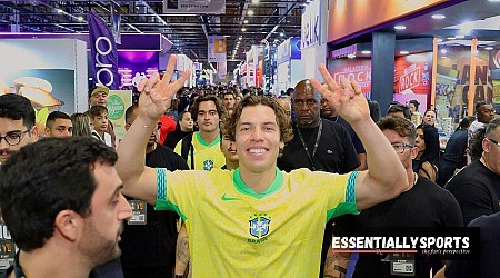 Arnold Schwarzenegger’s Bodybuilder Son Catches Copa America Action Between Brazil and Costa Rica Live