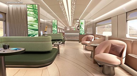 High-speed rail between SoCal and Las Vegas to feature luxurious new 'party car'