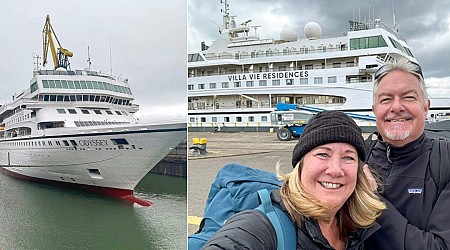 This couple went on one cruise together. Now, they're moving onto a never-ending residential cruise ship.