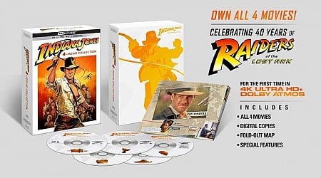 Save 33% On Indiana Jones 4K Movie Collection Ahead Of The Great Circle