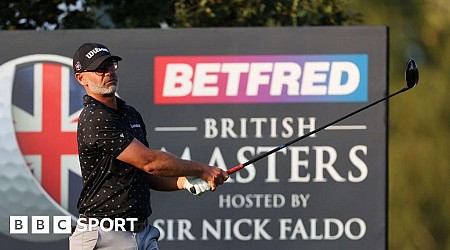 Waring shares British Masters lead as Hatton frustrated